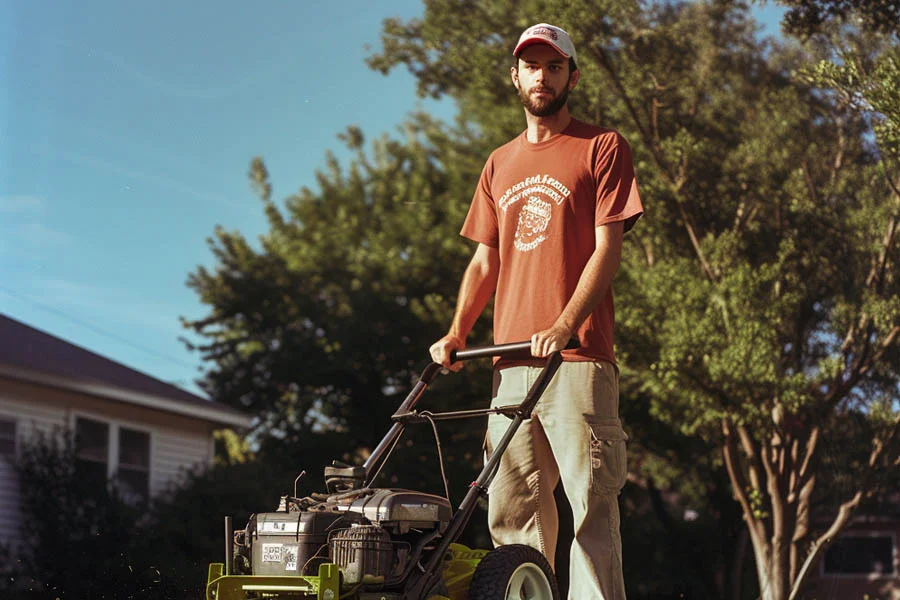 lithium battery powered lawn mowers